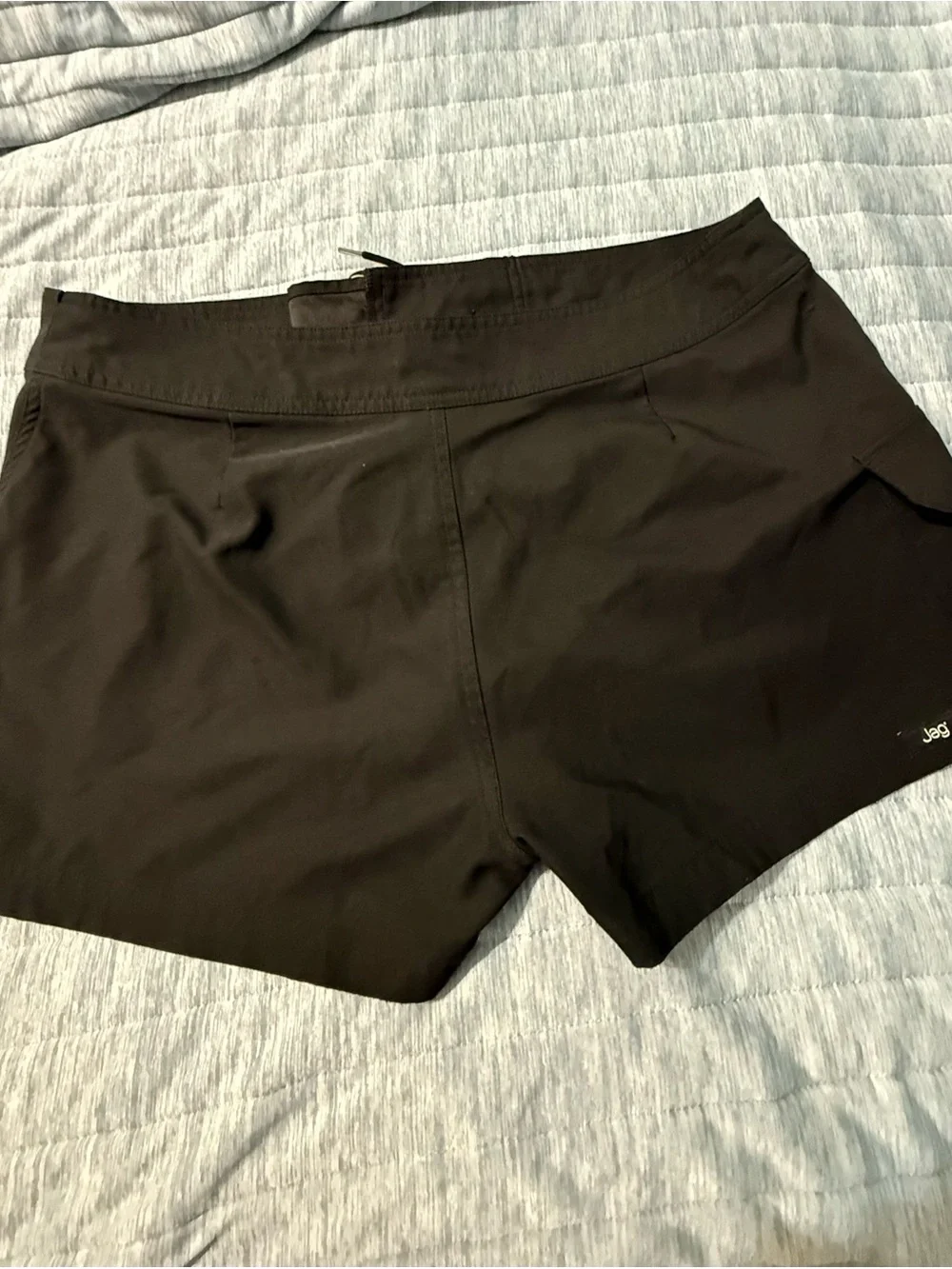 Jag Women’s Black Board Shorts Swim Cover-Up Beach Shorts Size L